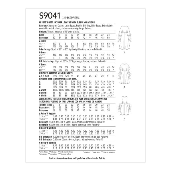 Simplicity S9041