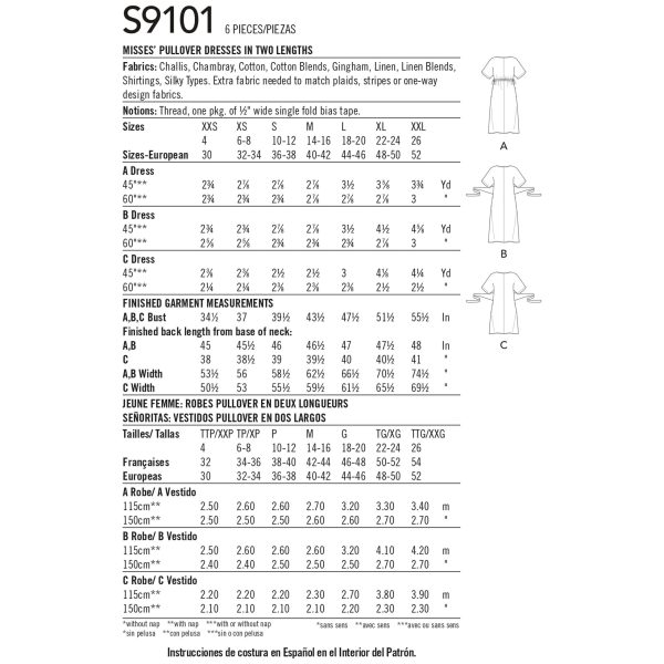 Simplicity S9101