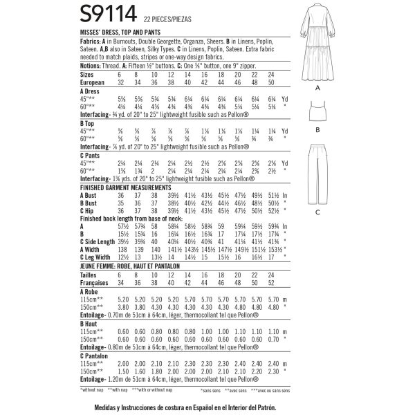 Simplicity S9114