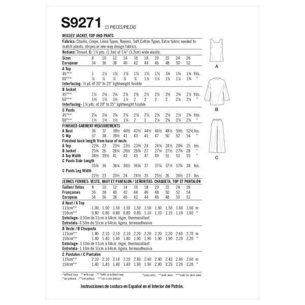 Simplicity S9271