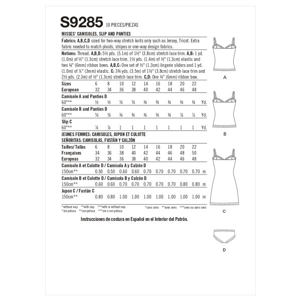 Simplicity S9285