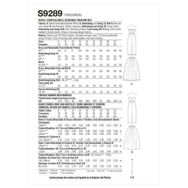 Simplicity S9289