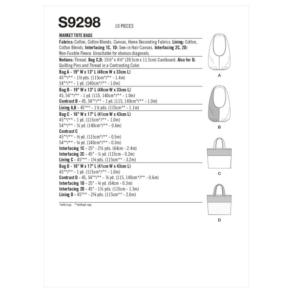 Simplicity S9298