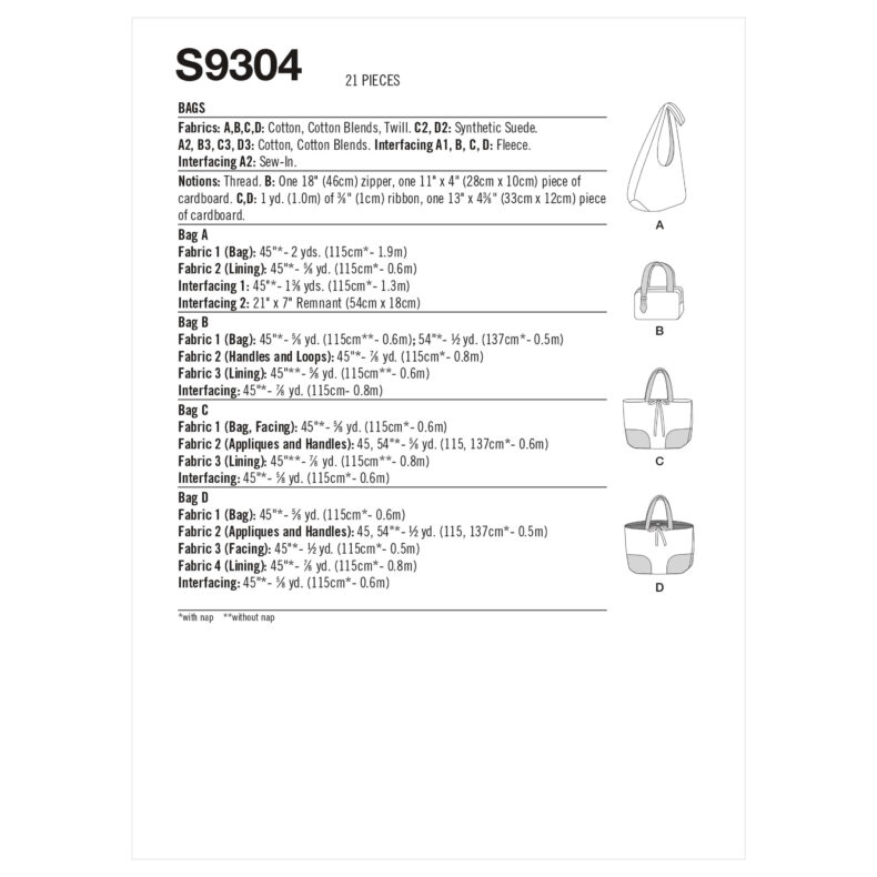 Simplicity S9304