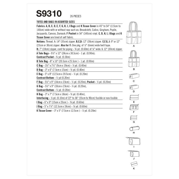 Simplicity S9310