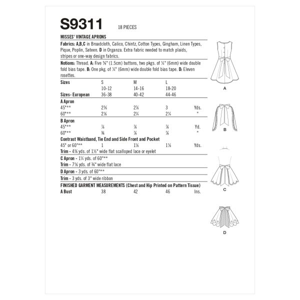 Simplicity S9311