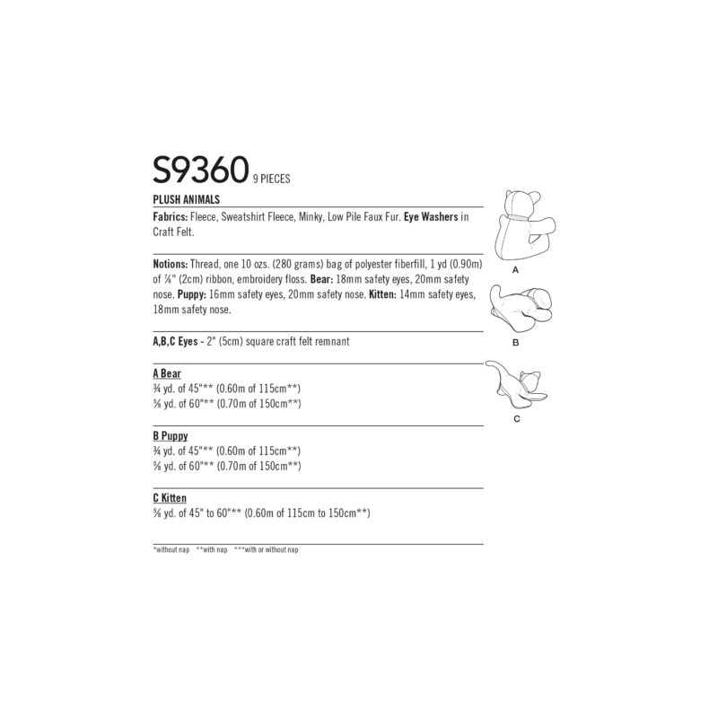 Simplicity S9360