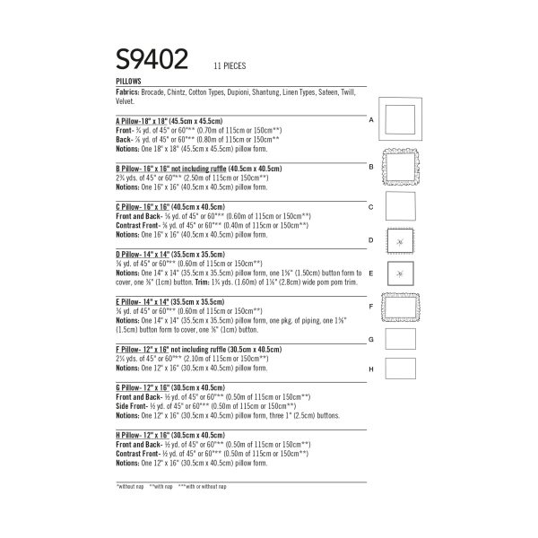 Simplicity S9402