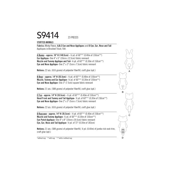 Simplicity S9414