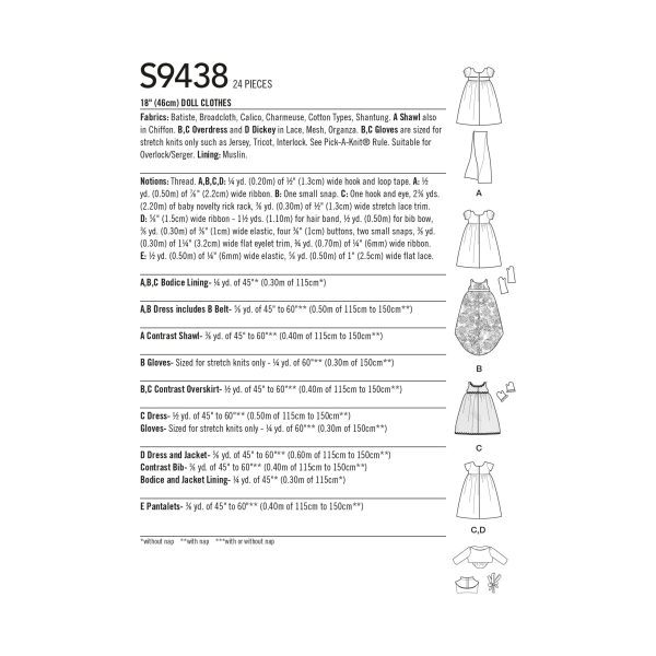 Simplicity S9438