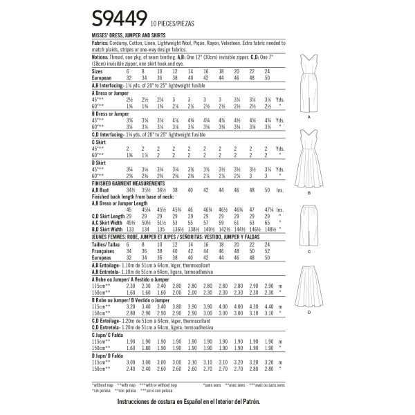 Simplicity S9449