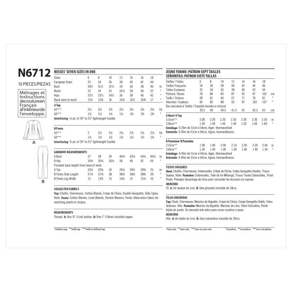 New Look N6712