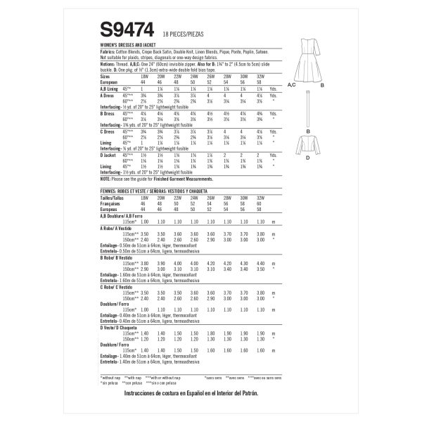 Simplicity S9474