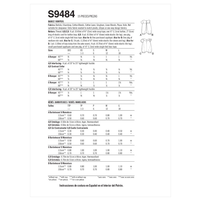 Simplicity S9484