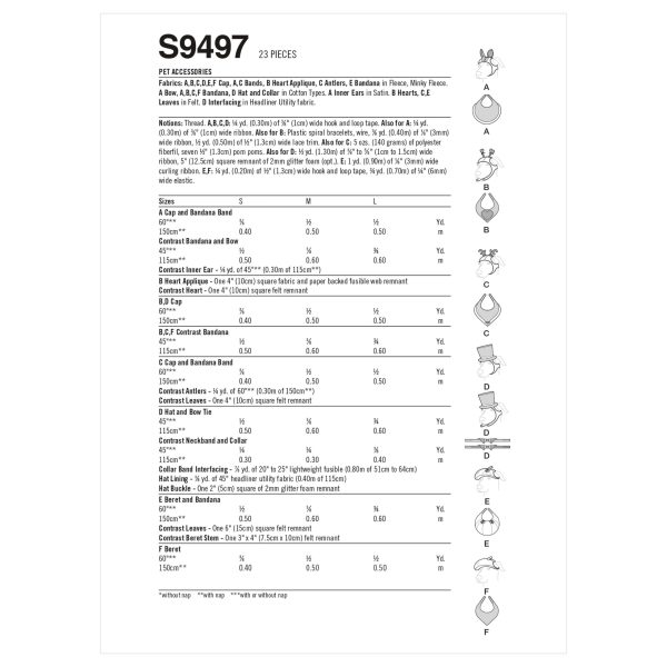 Simplicity S9497