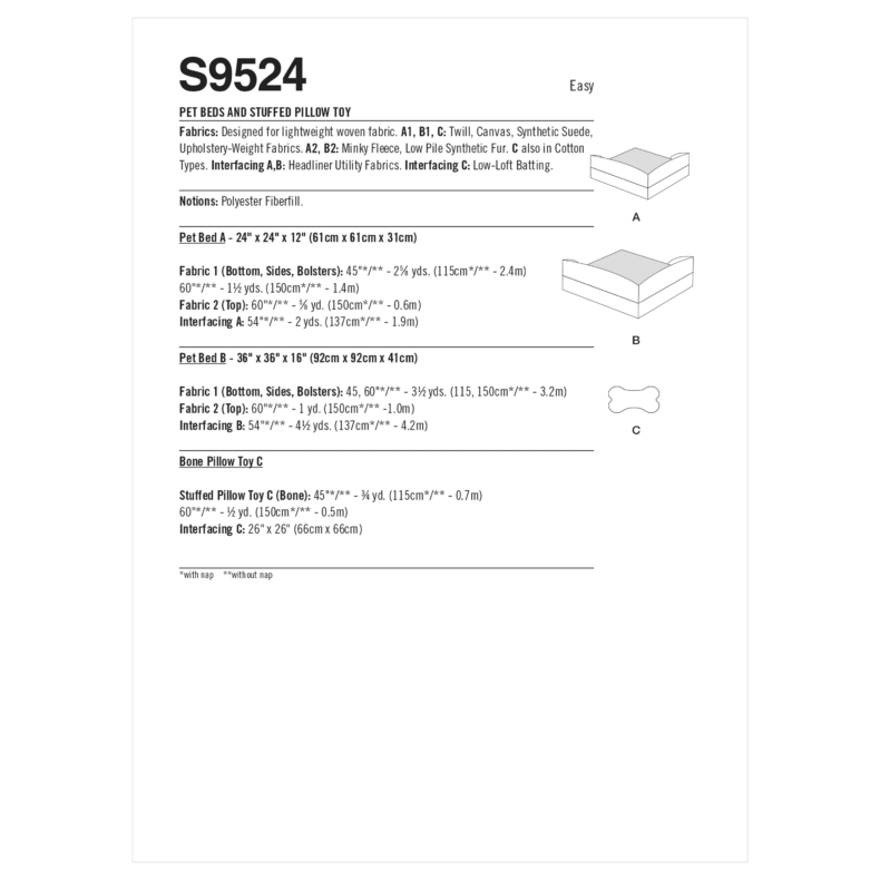 Simplicity S9524