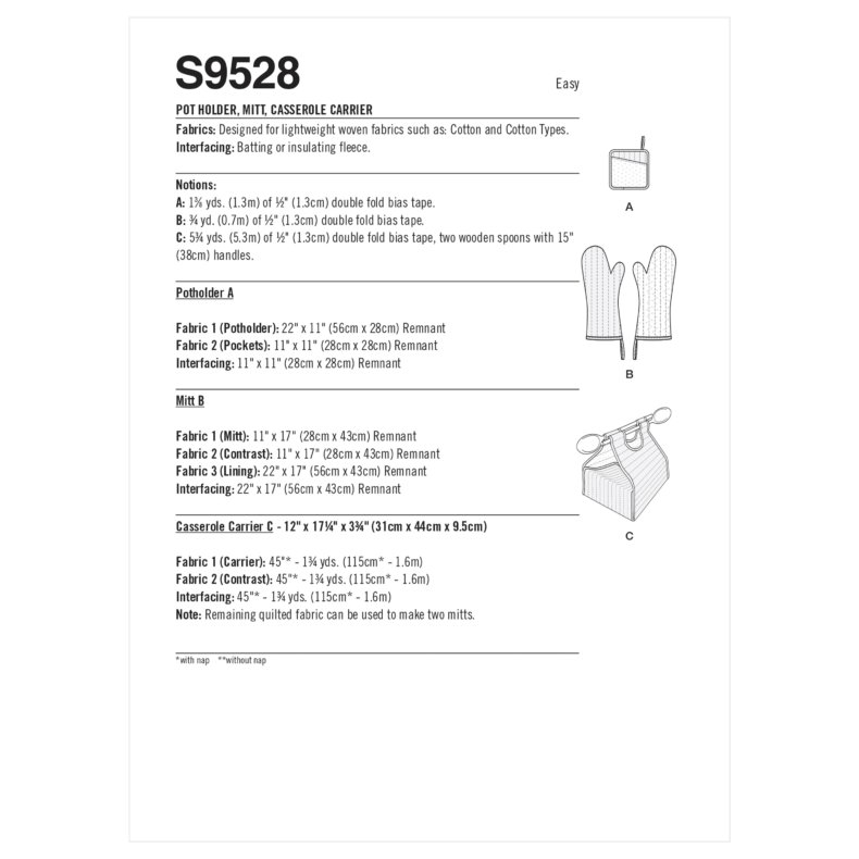 Simplicity S9528