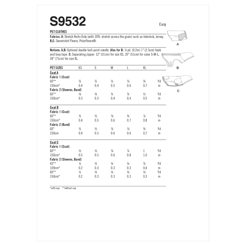 Simplicity S9532