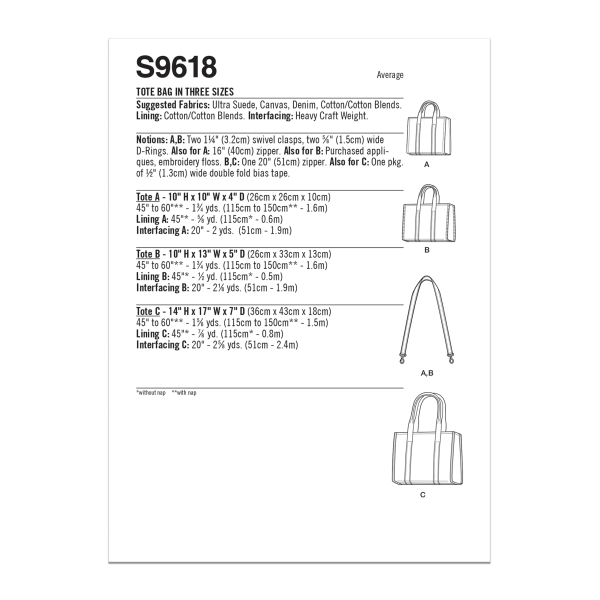 Simplicity S9618