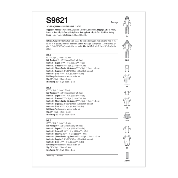Simplicity S9621