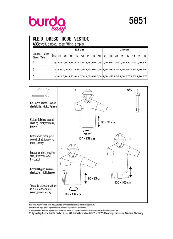 Burda 5851