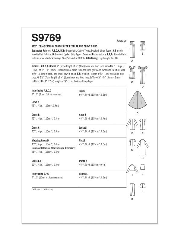 Simplicity S9769