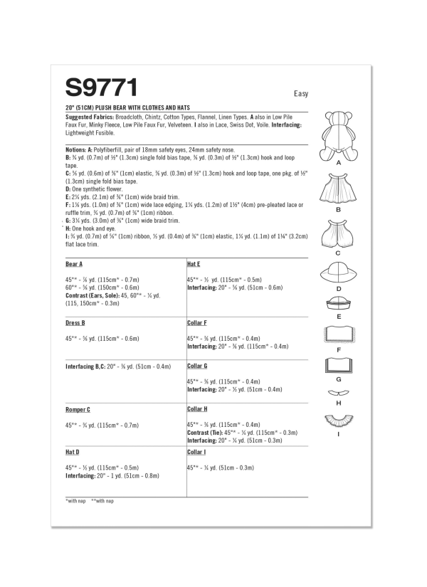 Simplicity S9771