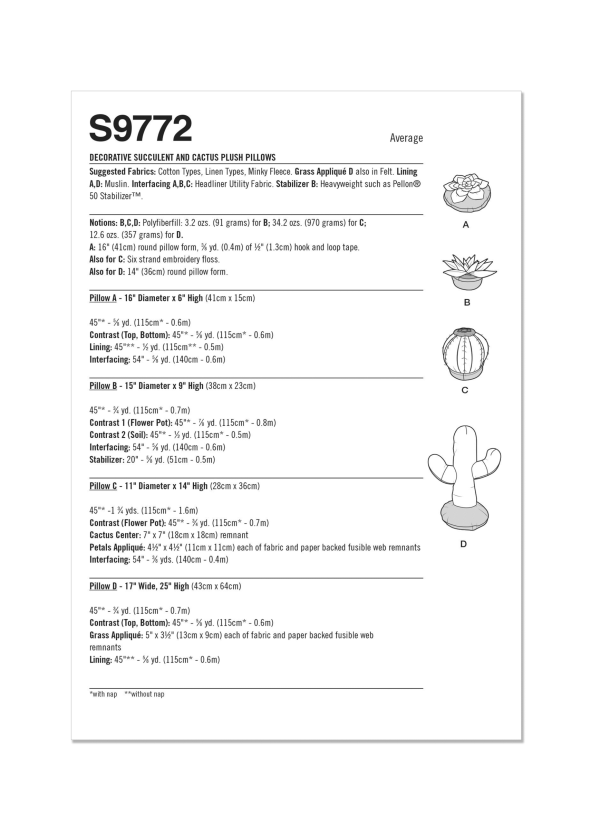 Simplicity S9772