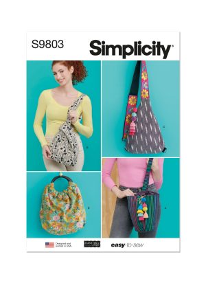 Simplicity S9803 - Elaine Heigl Design - easy-to-sew - Vesker