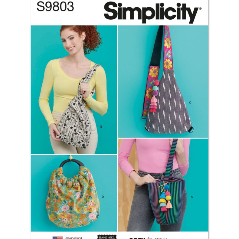 Simplicity S9803 - Elaine Heigl Design - easy-to-sew - Vesker