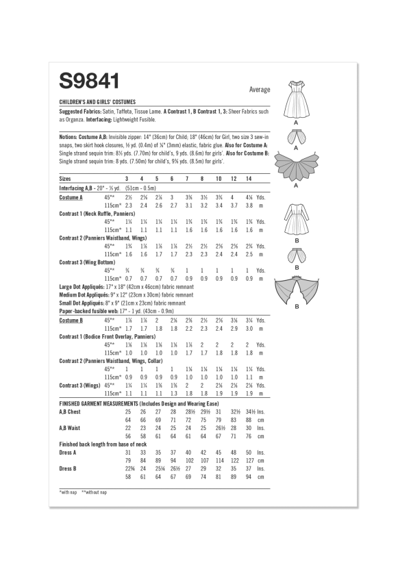 Simplicity S9841