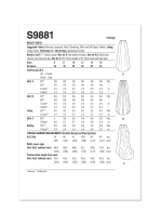 Simplicity S9881