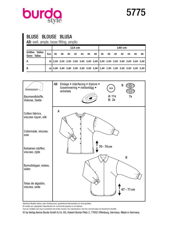 Burda Style 5775