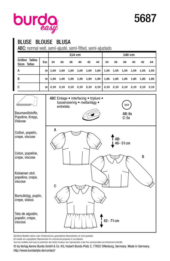 Burda Style 5687