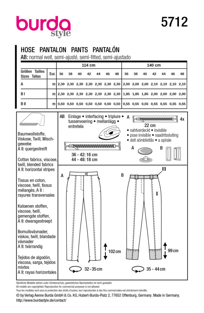 Burda Style 5712